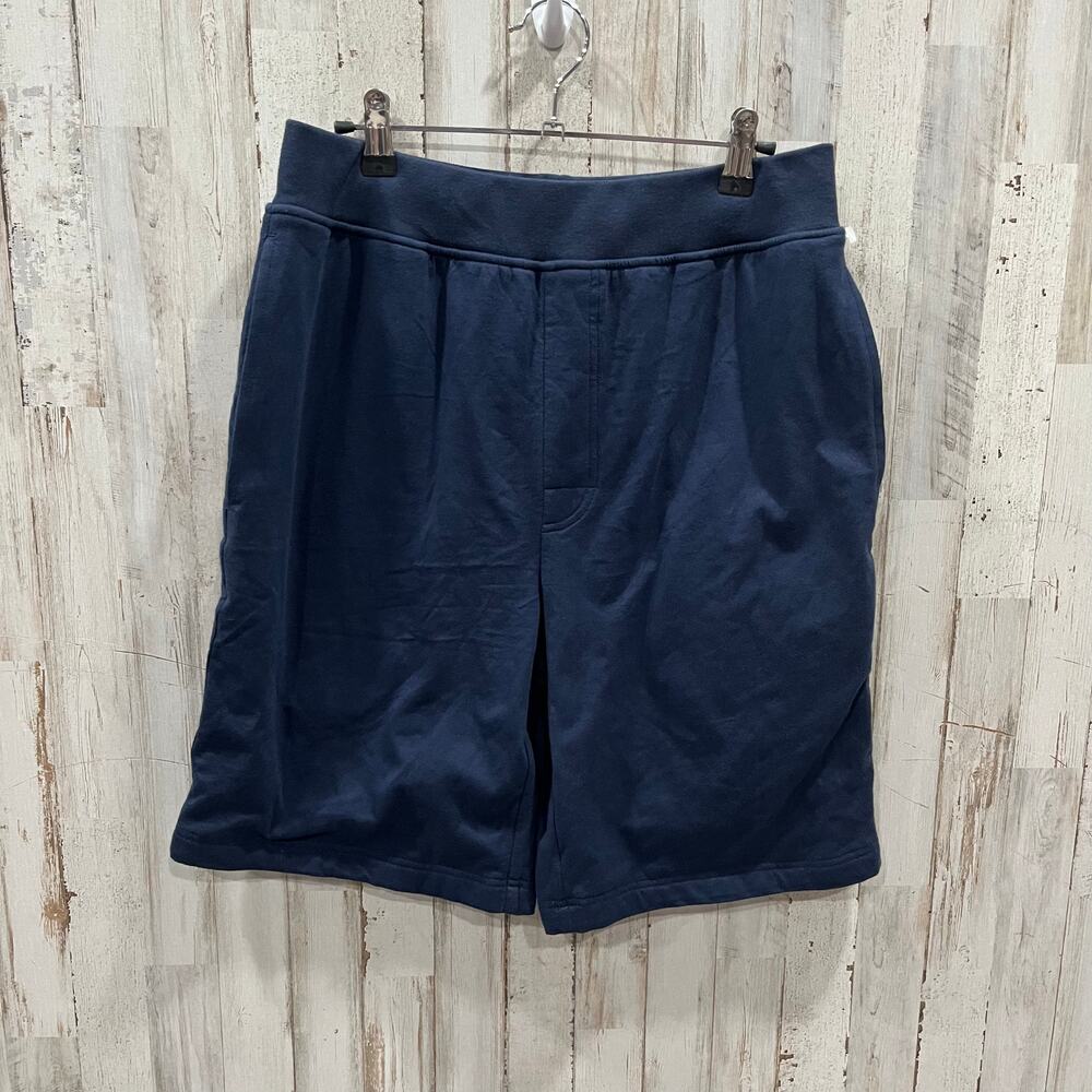 Dude Robe The Shorts Blue Terry Cloth Lined Mens Size Small/Medium Lounge